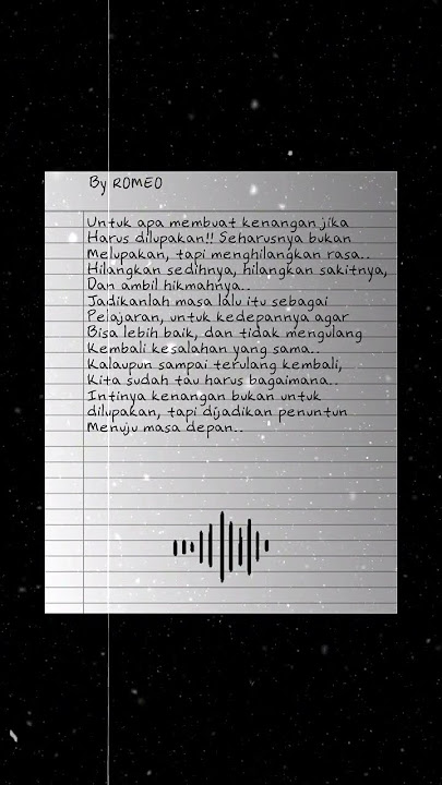 Story WA, Naff Kenanglah Aku..