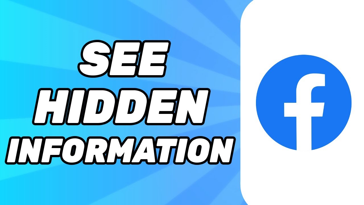 How to See Hidden Information on Facebook Marketplace YouTube