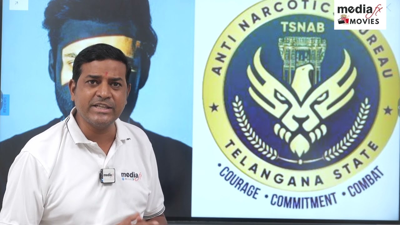 Telangana Anti-Narcotics Bureau notice to makers of "Ganja Shankar" film over title🚨📢