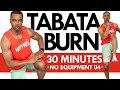 DAY 4: 30 MIN KILLER Tabata Workout (NO REPEAT) | 7 DAY NO EQUIPMENT CHALLENGE