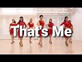 That's Me Line Dance (Improver) l 댓츠 미 라인댄스 l Linedance
