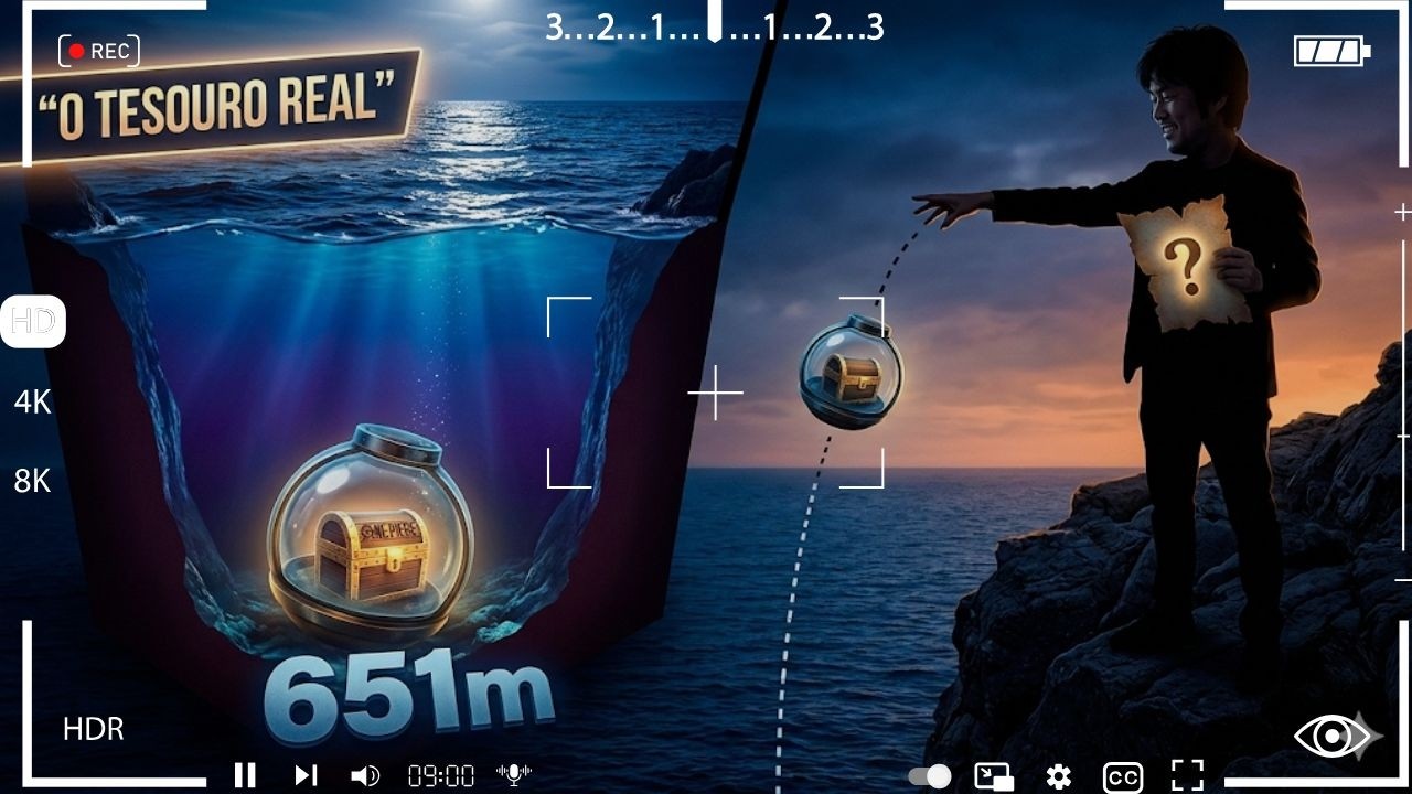 🏴‍☠️ Eiichiro Oda Esconde O ONE PIECE No Fundo Do Oceano