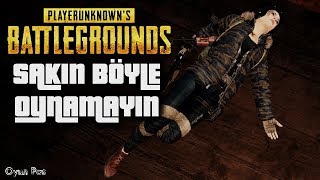 Sakin Böyle Oynamayin Oynanmaz?