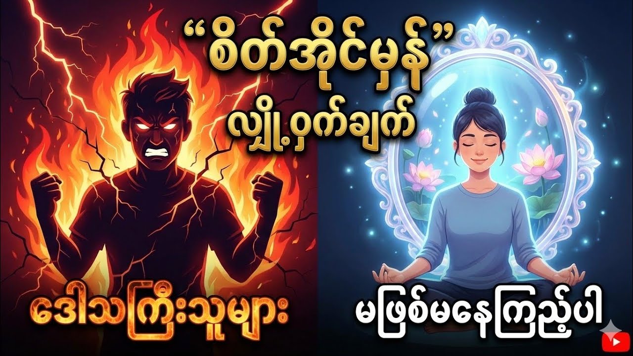 စိတ်ကိုမှန်တစ်ချပ်လို ငြိမ်သက်သွားစေမယ့် 