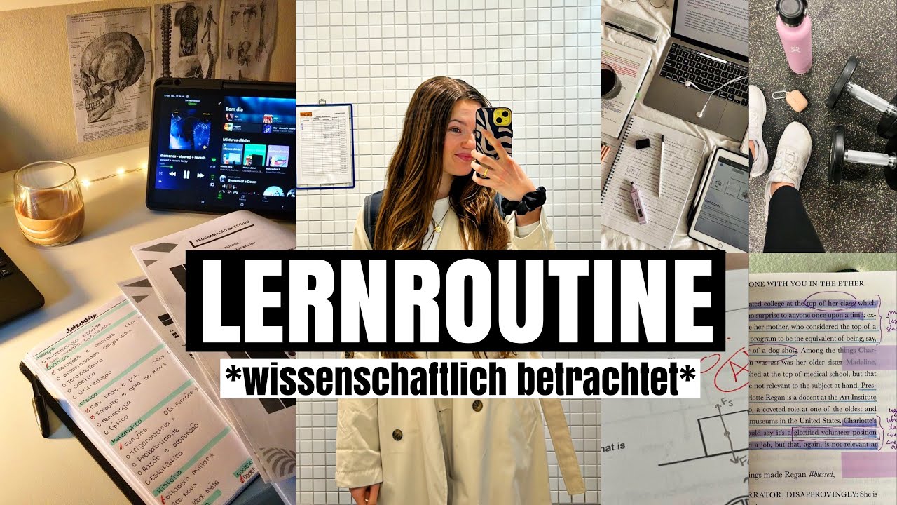 Die LERNROUTINE für mehr Motivation & gute Noten?📚