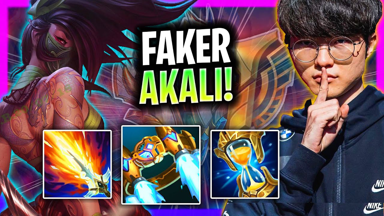 FAKER IS READY TO PLAY AKALI! | T1 Faker Plays Akali Mid vs Yone ...