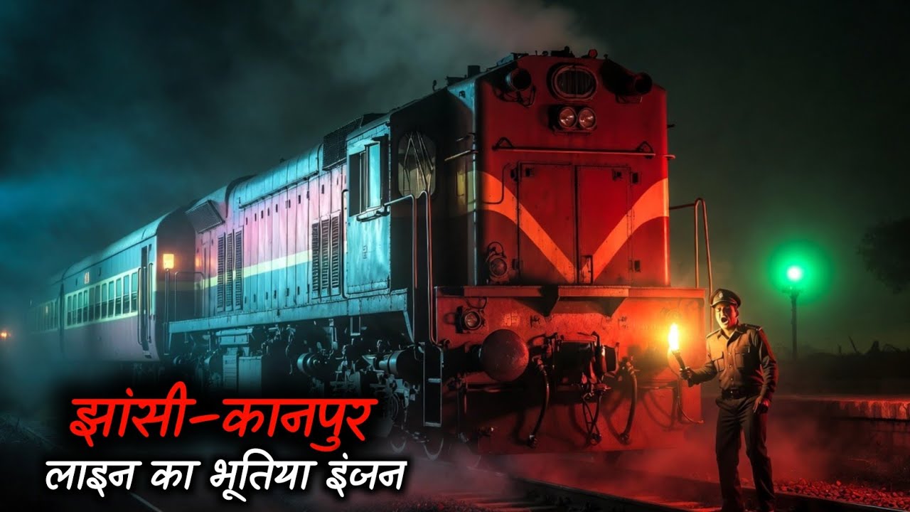 झांसी–कानपुर लाइन का भूतिया इंजन | लोको पायलट ईशान रहस्यमयी हादसे में गायब | Real Horror Story