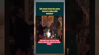 Asena ve Bayhan’dan sürpriz doğum günü buluşması”