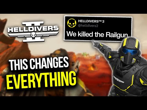 Helldivers 2 Update Just Changed EVERYTHING - Railgun Meta Nerfed, Laser Cannon Buff & MORE