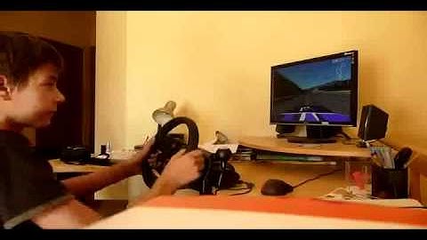 LFS Drift Onboard with DFGT 540degrees