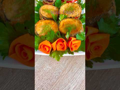 Теперь баклажаны буду готовить только так.Безумно вкусная закуска из баклажанов.