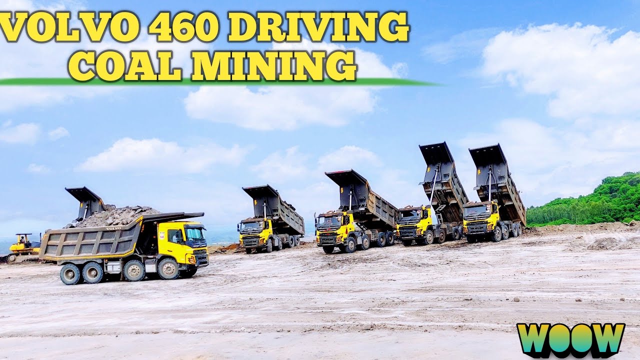 Coal mines telangana singareni / new volvo 460 driving / #Vinay Adhya