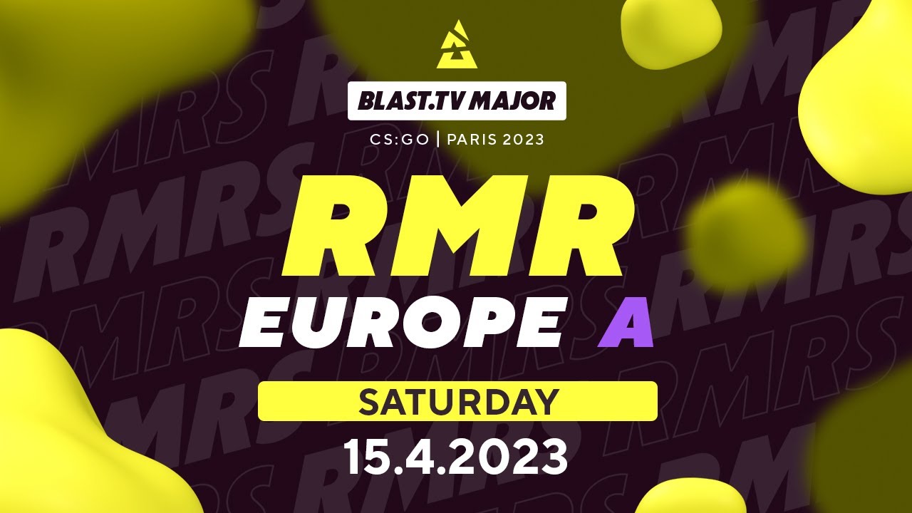 BLAST Major Europe RMR, A Stream Legends Play-off and Last Chance Qualifier
