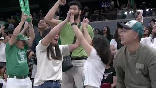 DLSU’s DOMINANT BLOCKING vs. UST in Set 4 🏹 | UAAP Season 87 Women’s Volleyball Playoff