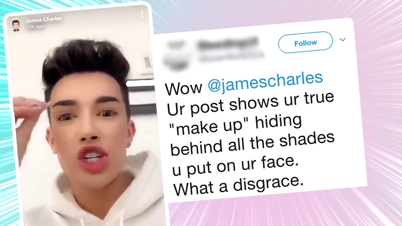 James Charles Shares Video That Has Fans Calling Him A Disgrace