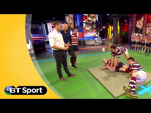 Pitch Demo: Sam Warburton breakdown masterclass | Rugby Tonight