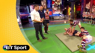 Pitch Demo: Sam Warburton breakdown masterclass | Rugby Tonight