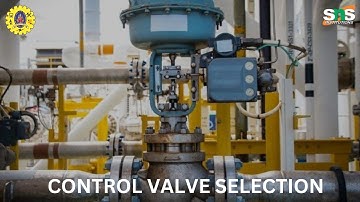 Control Valve Selection | V.Prabhu | SNS Institutions