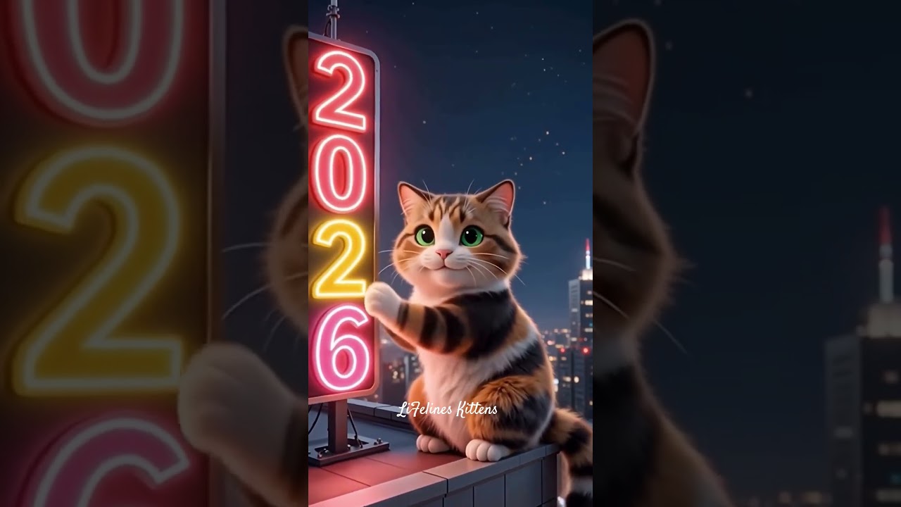 Happy New Year From LiFelines Kittens 