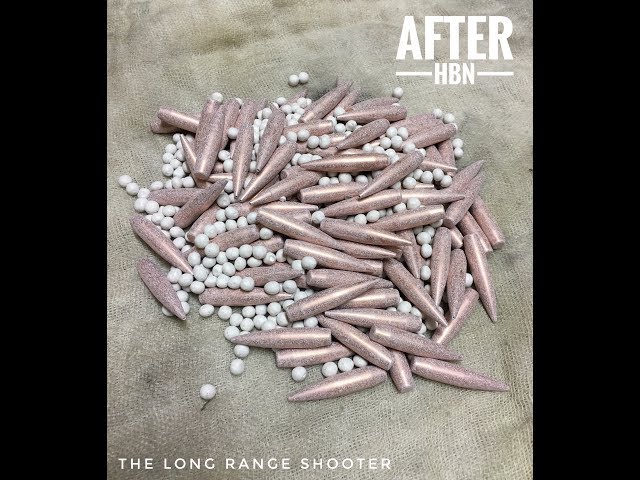 Hex boron Nitride (hBn) reloading bullet coating tumbling