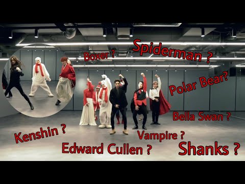 The funny things in NCT 127 Favorite Dance Practice Halloween Ver.