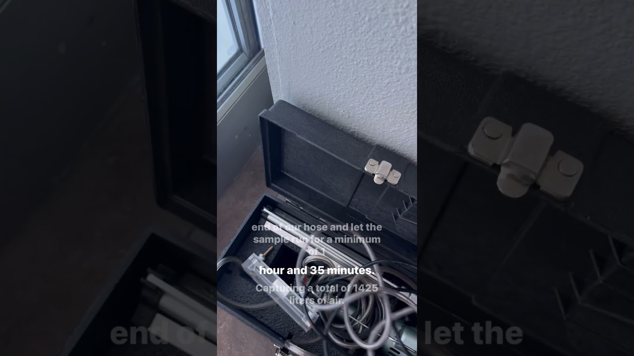 Healthy Homes Arizona performing an asbestos inspection 