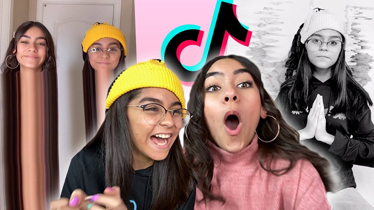 Trying TikTok Trend Filters (do we go viral?) YouTube