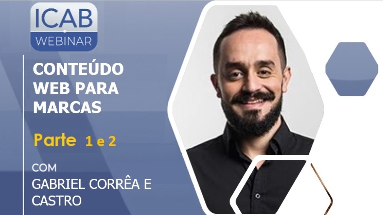 WEBINAR - Produção de Conteúdo Web para Marcas com Gabriel Corrêa e ...