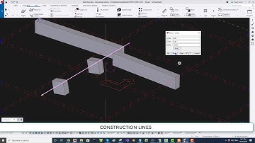 Creating Points and construction Geometry in Tekla