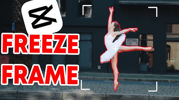 How to FREEZE a Video Frame on CapCut PC & Save as Image