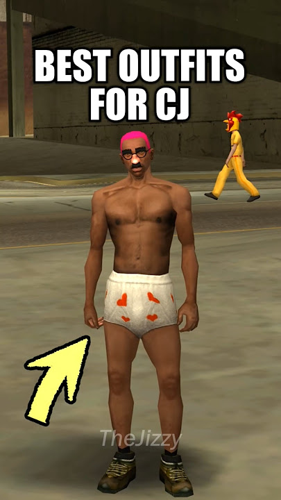 TOP 5 Best OUTFITS For CJ in GTA San Andreas! 👕 #gta #gtasanandreas #facts