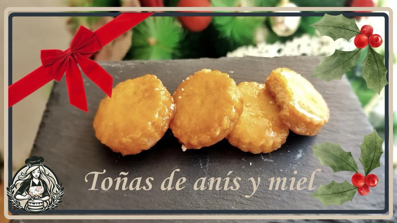 ❤️Tortas de anís y miel, tortas escaldadas o toñas de anís❤️ Receta facilísima y rápida
