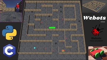 Wall Following & Obstacle Avoiding Robot using Webots