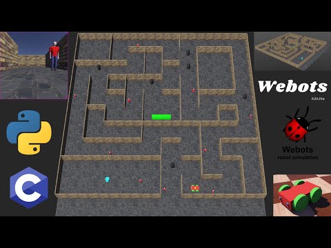 Wall Following & Obstacle Avoiding Robot using Webots