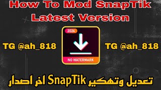 How To #Mod SnapTik Latest Version screenshot 3