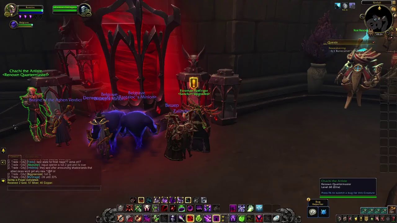 How to select covenants in WOW Shadowlands beta as Affliction Warlock. Venthir gameplay