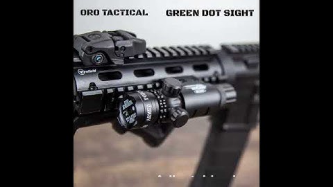 Tactical Green Dot Laser