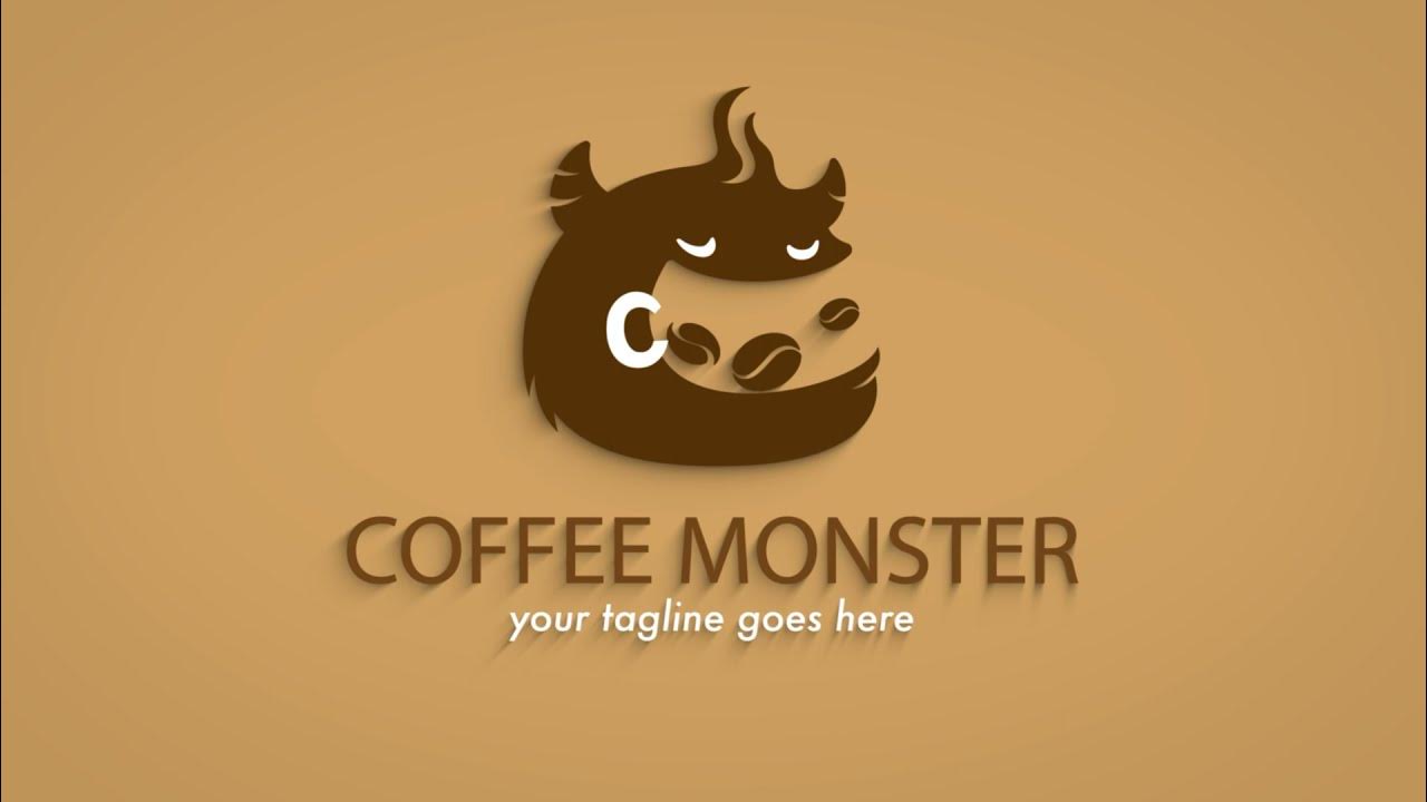 Monster coffee. Monster coffee