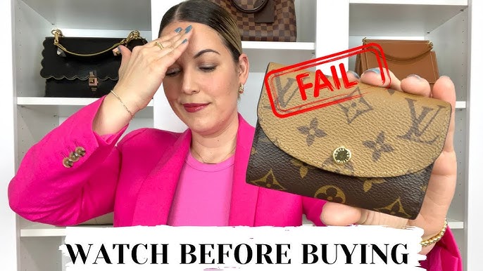 LOUIS VUITTON ROSALIE COIN PURSE; in-depth review and sharing what