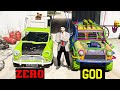 Mrbeans mini cooper upgrade into ultimate god car in gta 5