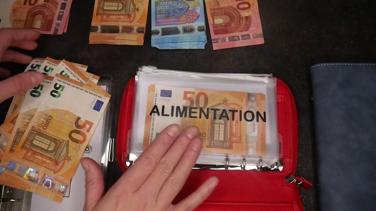 JE REMPLIS MES ENVELOPPES DE FEVRIER AVEC VOUS