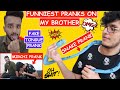 I PRANKED my Brother *TRIGGERED INSAAN* for 24 hours !! (fake tongue prank)