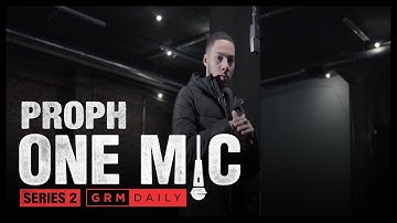 Proph - One Mic Freestyle | GRM Daily