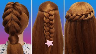 6 Most Beautiful Hairstyle for Wedding or party | Easy Hairstyles | hair style girl