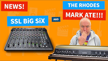 NEWS! SSL BiG SiX Analogue Mixer | Rhodes Mk8 Electric Piano