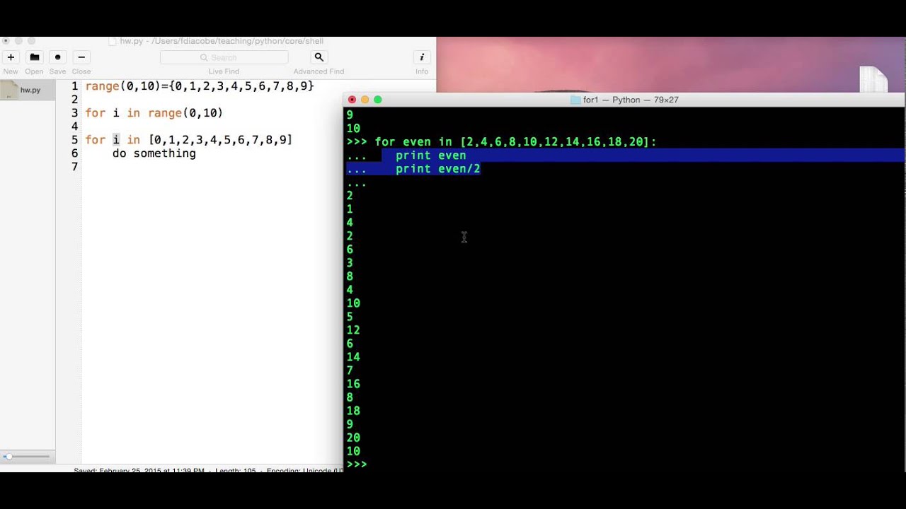 for loops II - YouTube