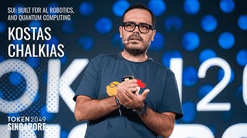 Kostas Chalkias - Sui: Built for AI, Robotics, and Quantum Computing - TOKEN2049 Singapore 2025
