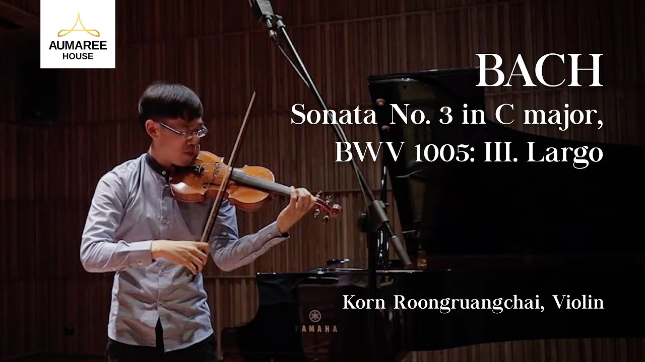BACH - Violin Sonata No. 3 in C major, BWV 1005: III. Largo - YouTube