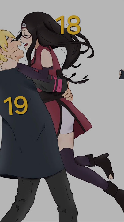 'Boruto x Sarada: A Look at Their Love and Age Journey!'