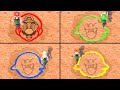 【マリオパーティ スーパースターズ】ミニゲームマリオVsヨッシーVsロゼッタVsデイジー(最強CPU「たつじん」)
